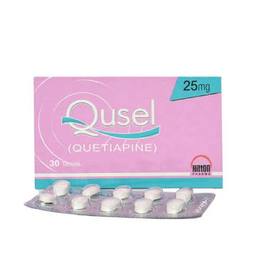 Picture of Qusel 25mg Tab 10x3s